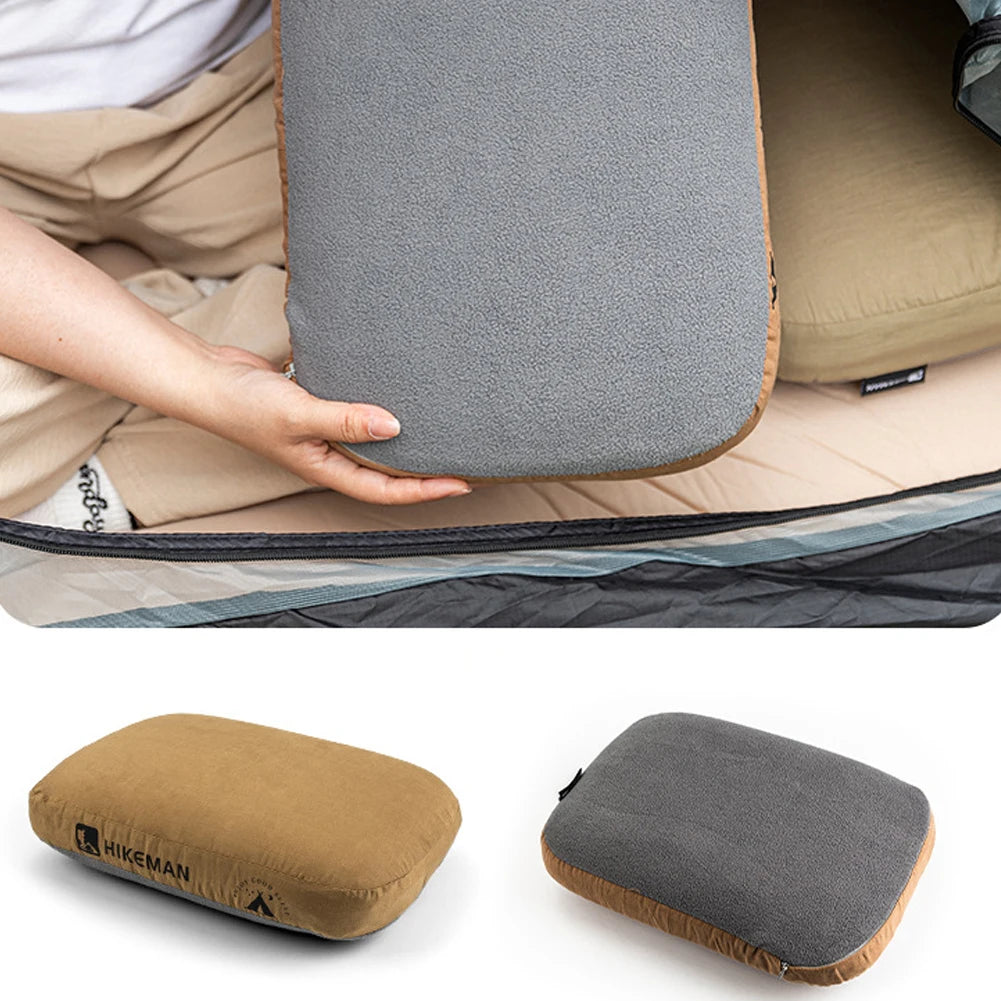 Soft Slow Rebound Memory Foam Pillow Outdoor Camping Travel Cervical Pillow Portable NoonBreak Pillow Neck Support Pillow