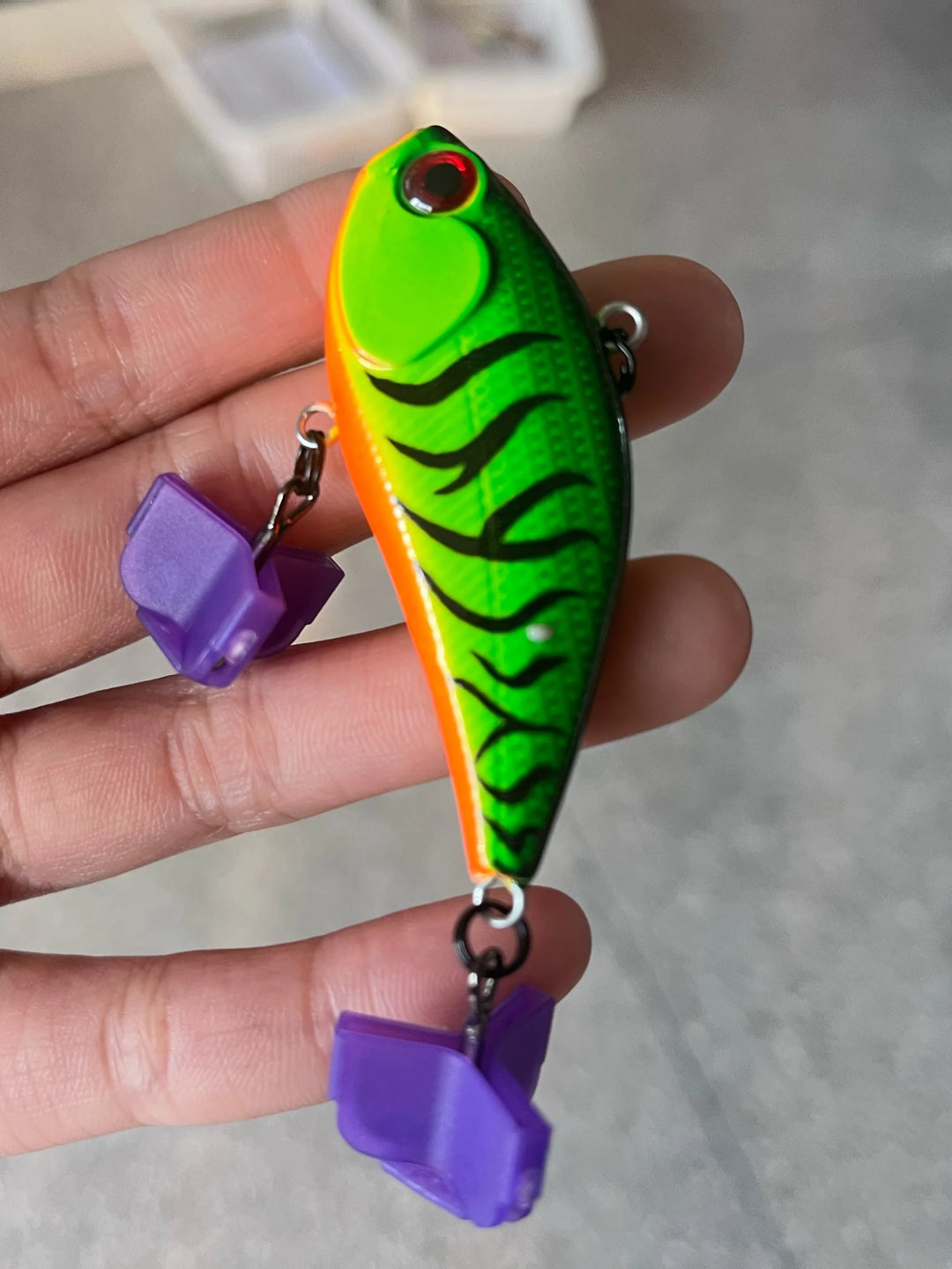 Sinking VIB Vibration fishing lure for  loud 60mm 50mm Artificial CF  Fresh Water Hard Bait For Bass Pike Catfish