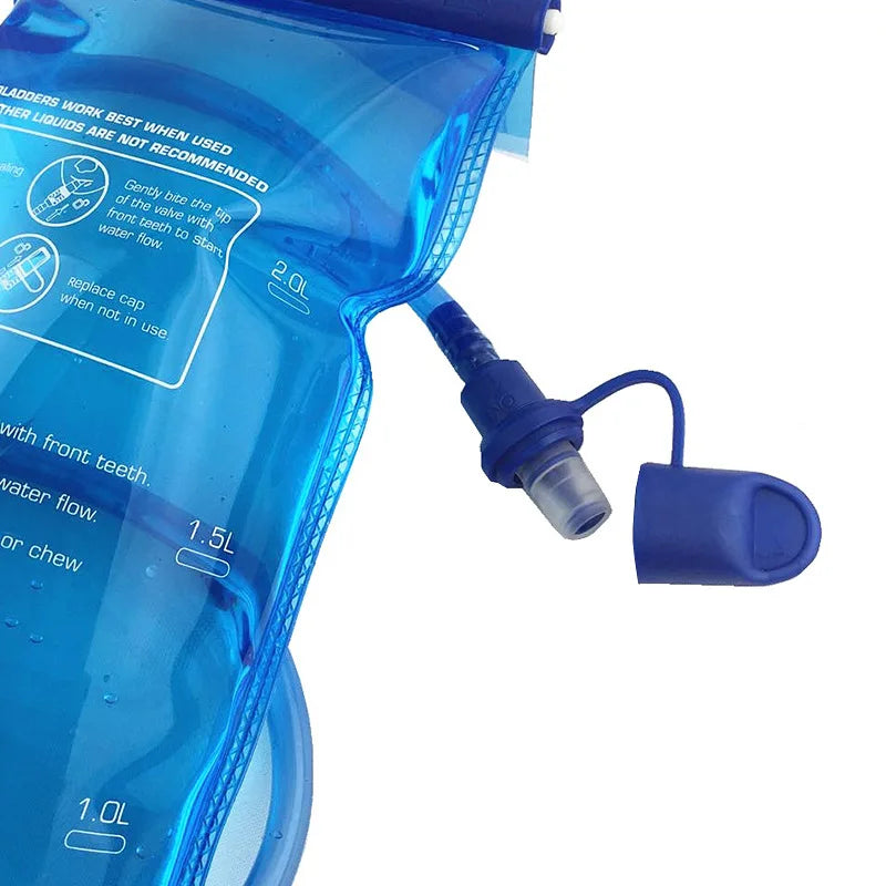 Outdoor Soft Reservoir Water Bladder Hydration Pack Water Storage Bag - 1.5L 2L 3L Running Hydration Equipments