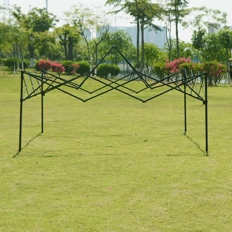 Outdoor pop-up canopy Gazebo Tent beach camping instant canopy 10x10 feet (khaki color) Convenient to carry