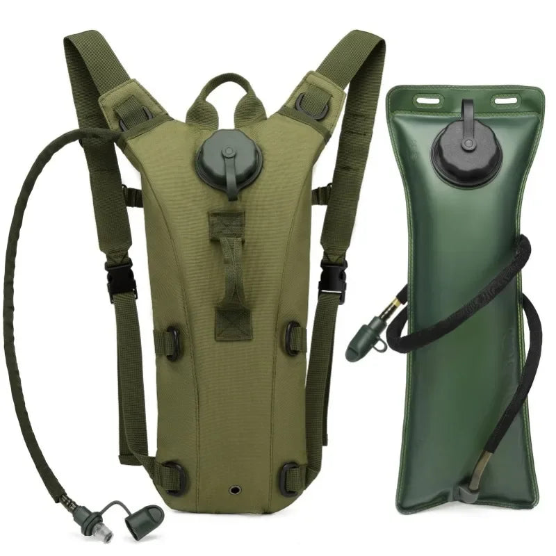Outdoor Sports Cycling Hydration Pack with 3L EVA Food-Grade Water Bladder Tactical Design