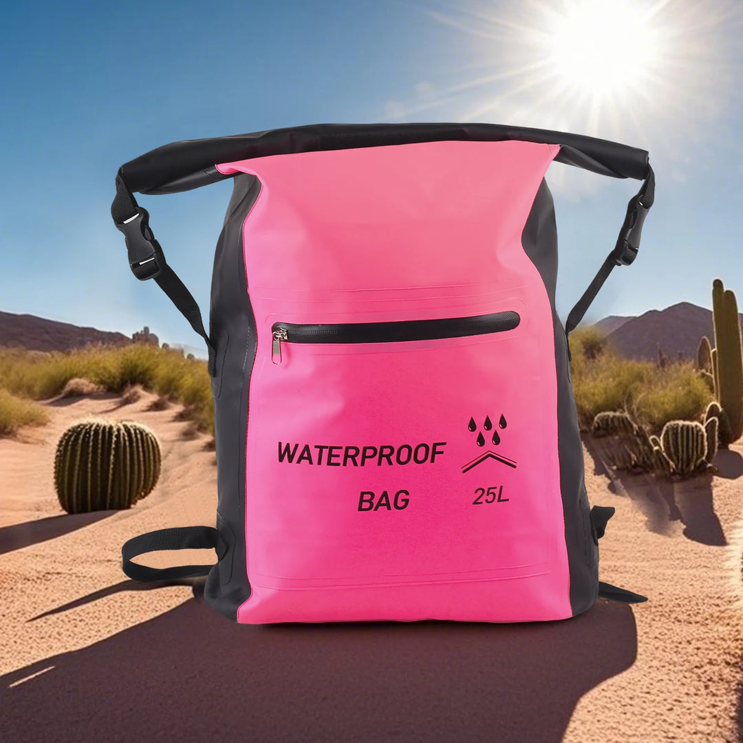 1PC large capacity waterproof backpack, colorful multifunctional backpack, suitable for hiking, camping, and fishing