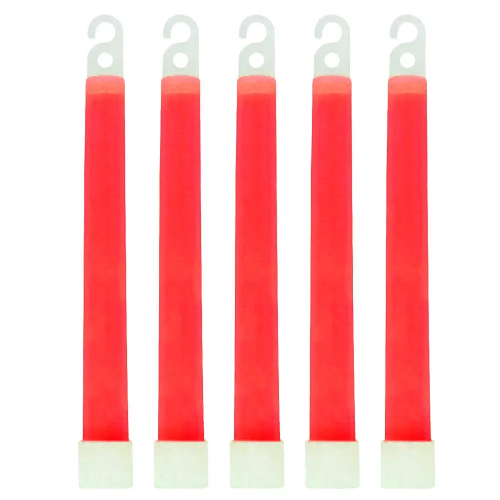 10-1PCS 6Inch Survival Kit Military Glow Light Military Survival Kit Glowing Stick For Camping And Emergency Survival Earthquak