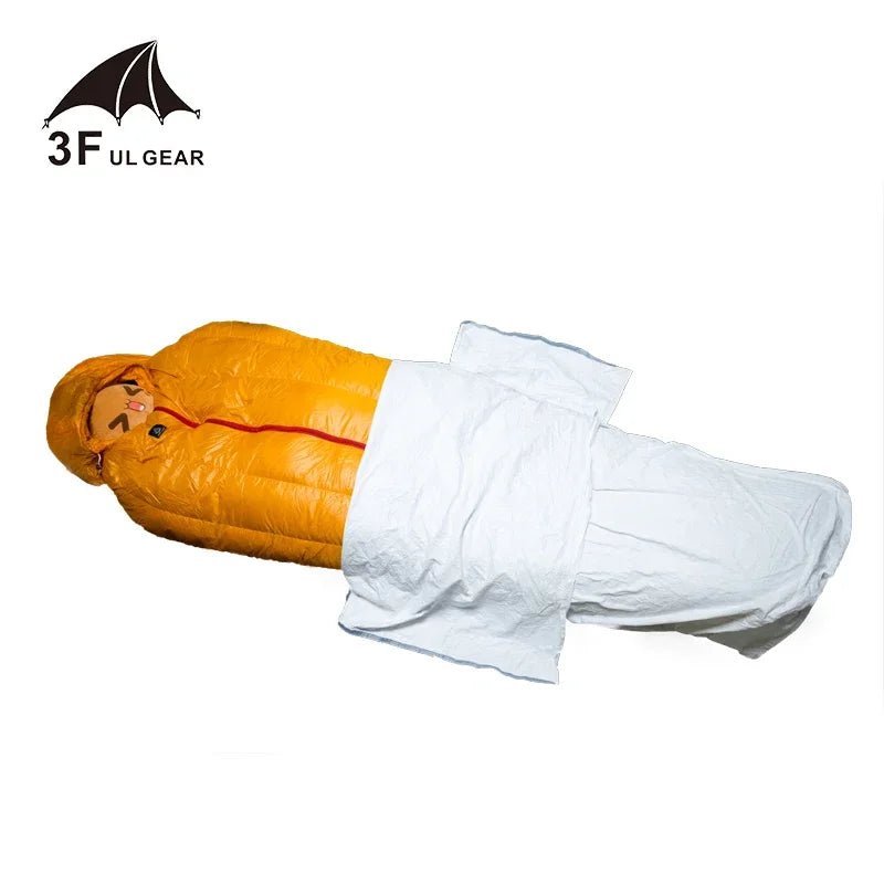 3F UL GEAR Upgrade TYVEK Sleeping Bag Cover Ventilate Moisture-proof Warming Every Dirty Inner Liner Bivy Sleeping Bags