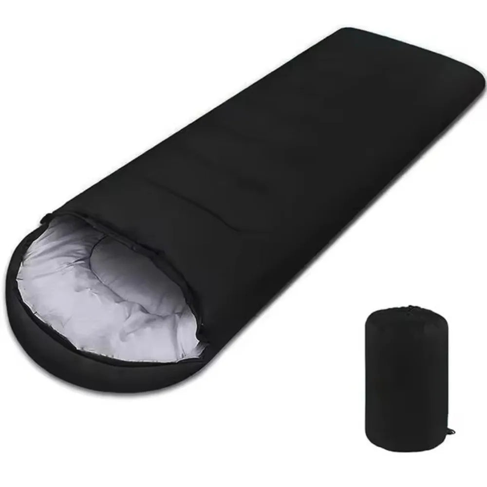 Camping Sleeping Bag Lightweight 4 Season Warm Envelope Backpacking Outdoor Mummy Cotton Winter Sleeping Bag