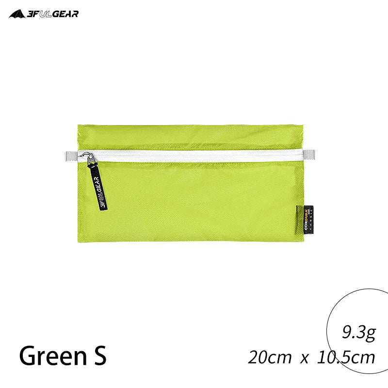 3F UL GEAR Wear-resistant Finishing Bag Ultralight Stuff Sack Multipurpose Sundries Bag A Toiletries Bag Storage Bag Splashproof