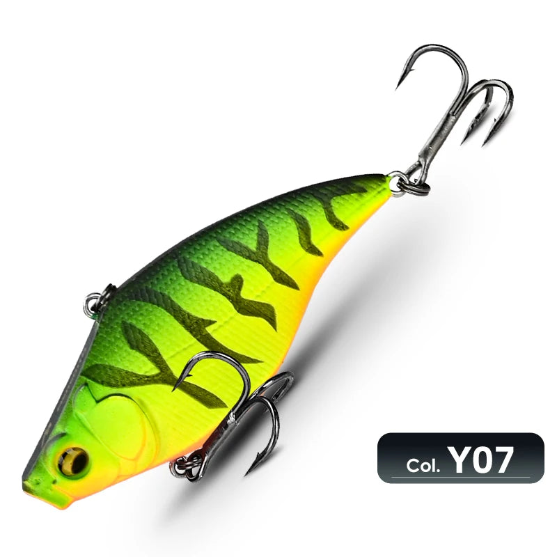 MEREDITH VIBRATION-X VIB 75mm 19g Wobblers Fishing Tackle Fishing Lures Vibration Bait for Full Depth Artificial Accessories