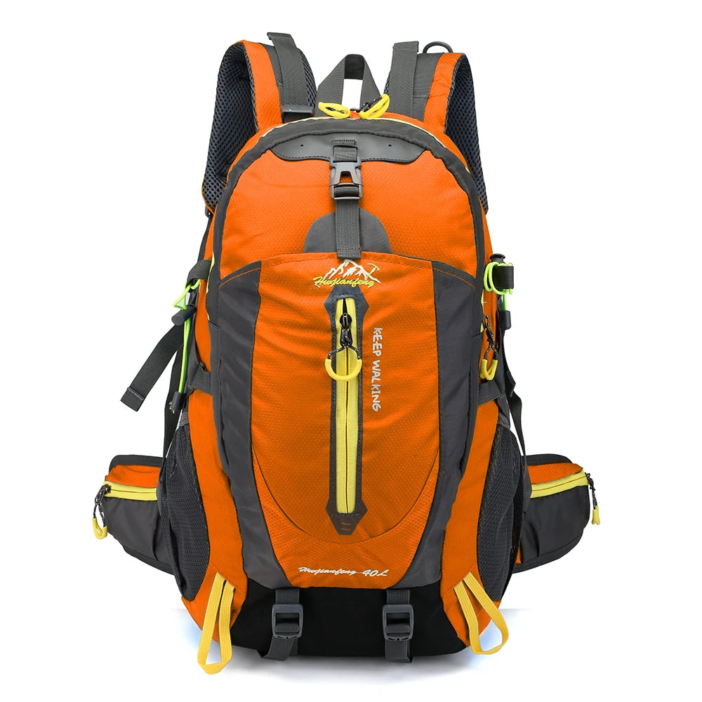 40L Water Resistant Travel Backpack Camping Hiking Laptop Daypack Trekking Climbing Back Bags For Men Women Hiking Supplies