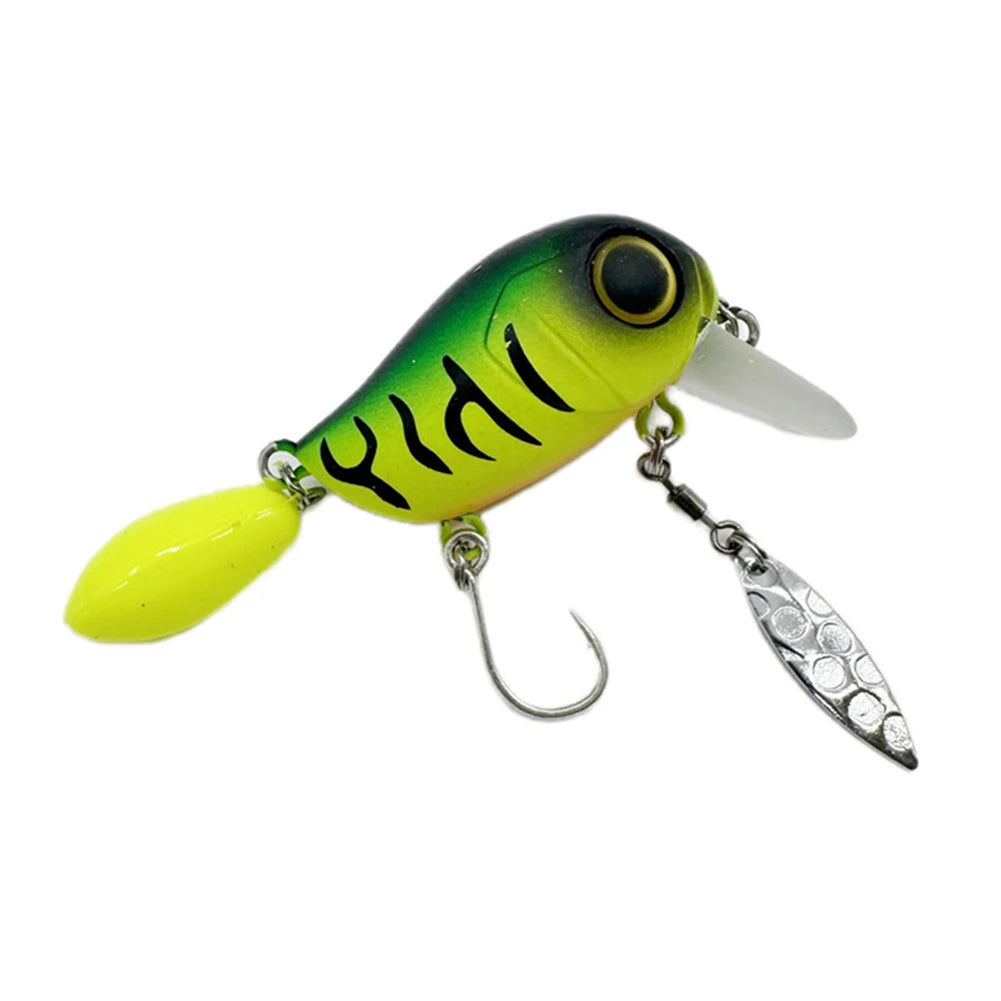 Fishing Tool For Anglers 30mm Length Fishing Lure Floating Minnow Life-like Lightweight Swimming Action Top Water