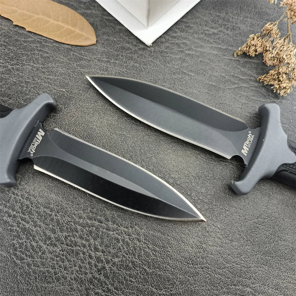 Mini Neck Knife 440C Fixed Blade ABS Handles Camping EDC Survival Self Defense Hunting Knives Portable Tools