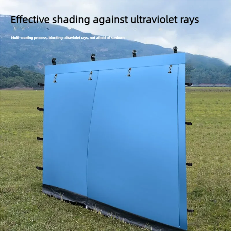 10x10 Canopy Tent Double Layer Sidewalls with Zipper Gazebo Sun Shading Mesh Side Wall Sun Protection Waterproof
