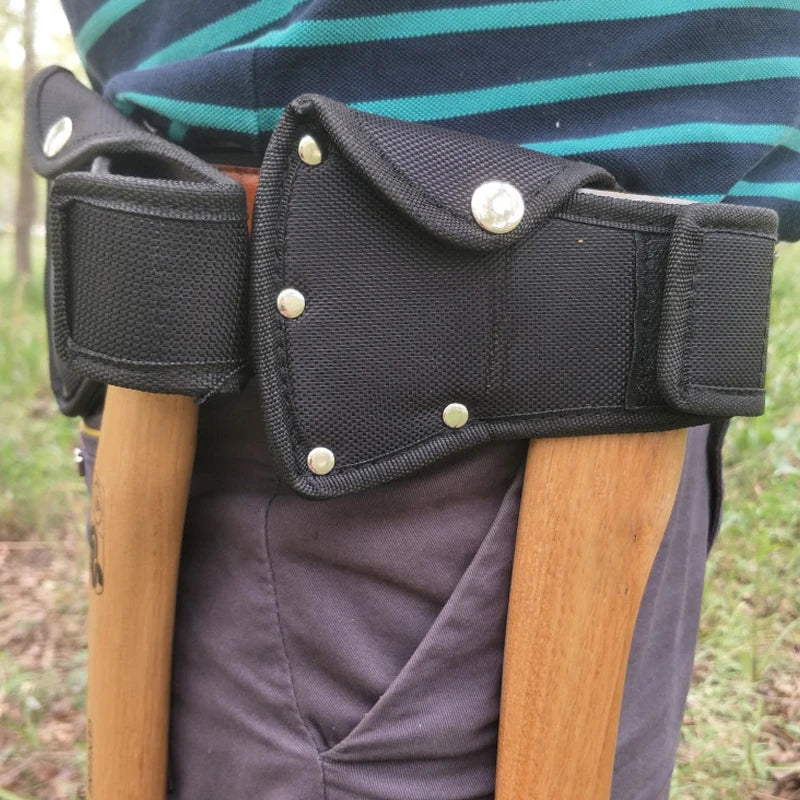 1PC Durable nylon Ax Axe Blade Cover Sheath for Outdoor Camping Blade Protection Tools Parts Waist Hanging Axe Sheath Head Cover