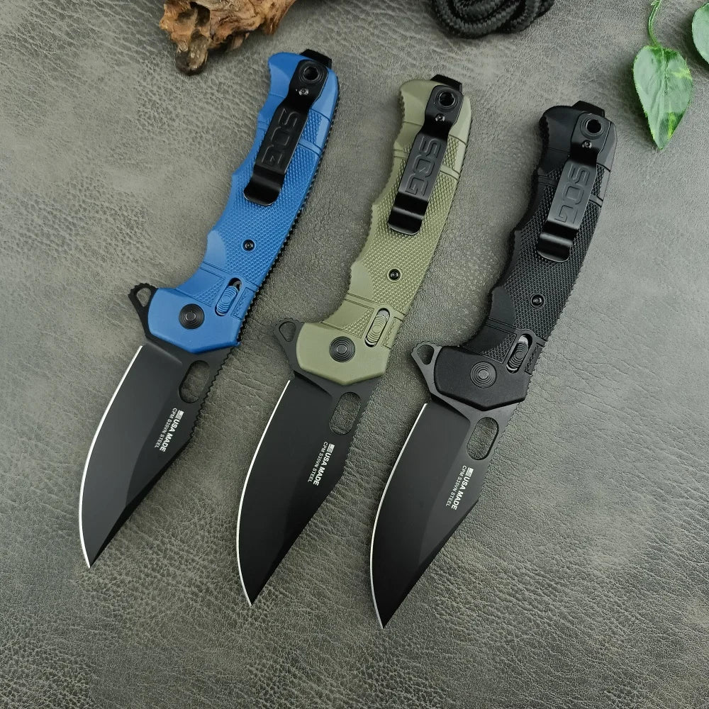 SEAL XR Folding knife Outdoor versatile EDC tool Folding knife Camping Hiking Tactical knife Hunting knife Self-defense knife