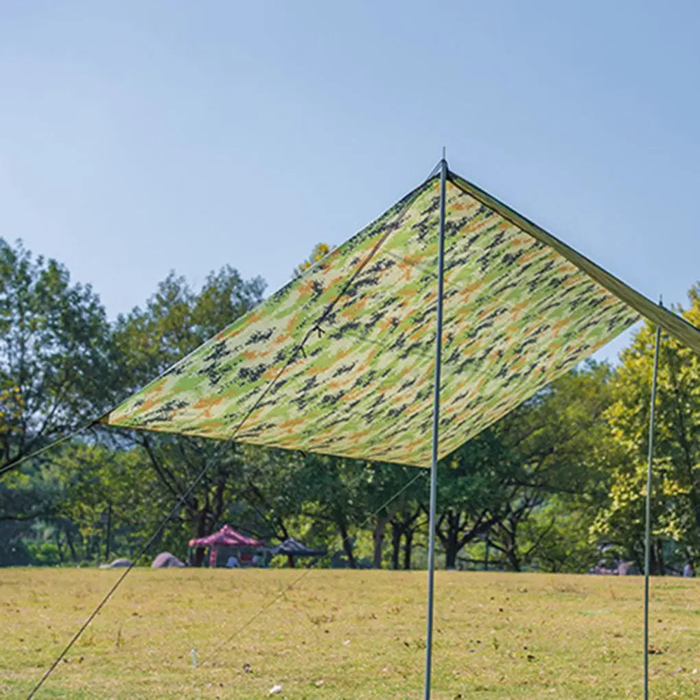 Waterproof Tent Tarp Canopy Sunshade Moisture Resistant Shade Sail Outdoor Beach Car Backyard Supplies