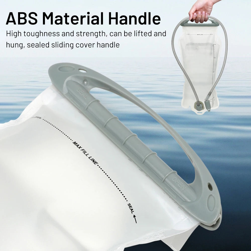 1.5L/2L/3L Hydration Bladder Leakproof Water Reservoir Water Bladder for Hydration Backpack Water Storage Bag for Cycling Runnin