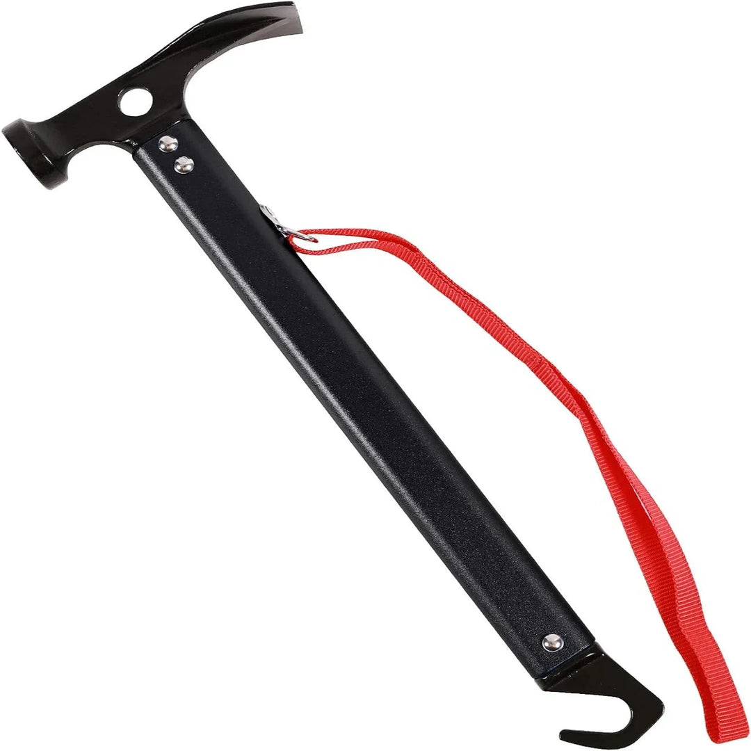 Professional Ultralight Camping Hammer - Survival Tool for Hiking, Mountaineering with Shockproof Grip, Portable Outdoor Gear