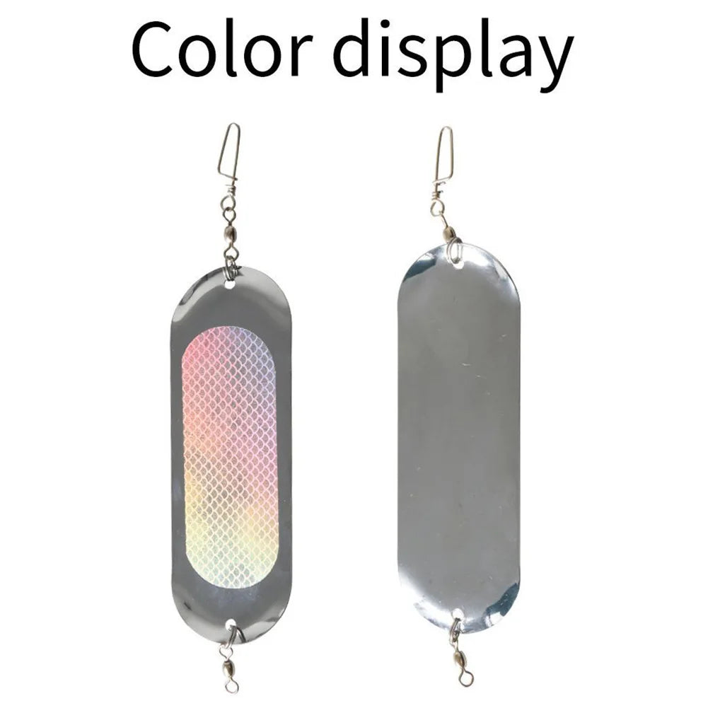 Diving Board Trolling Flasher Salmon Fishing 12cm 23g Metal Flash Boards Dodgers Lure Sea Fishing Long Casting Trout Bass
