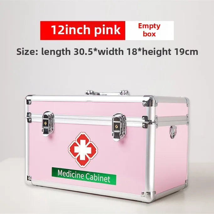 First aid kit for home use, always equipped with a complete set of emergency storage box for first aid visits