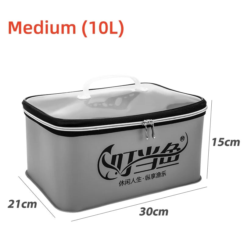 Fishing Accessories Storage Box, Multifunctional Fishing Gear Suitcase, Luya Fishing Hook And Bait Box Toolkit