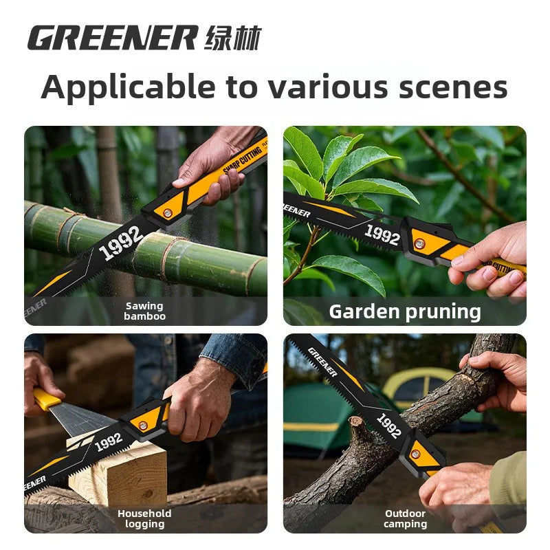 Outdoor Hand Folding Saw for Woodworking Hand Saw Cutting Multi-purpose Wood Saw