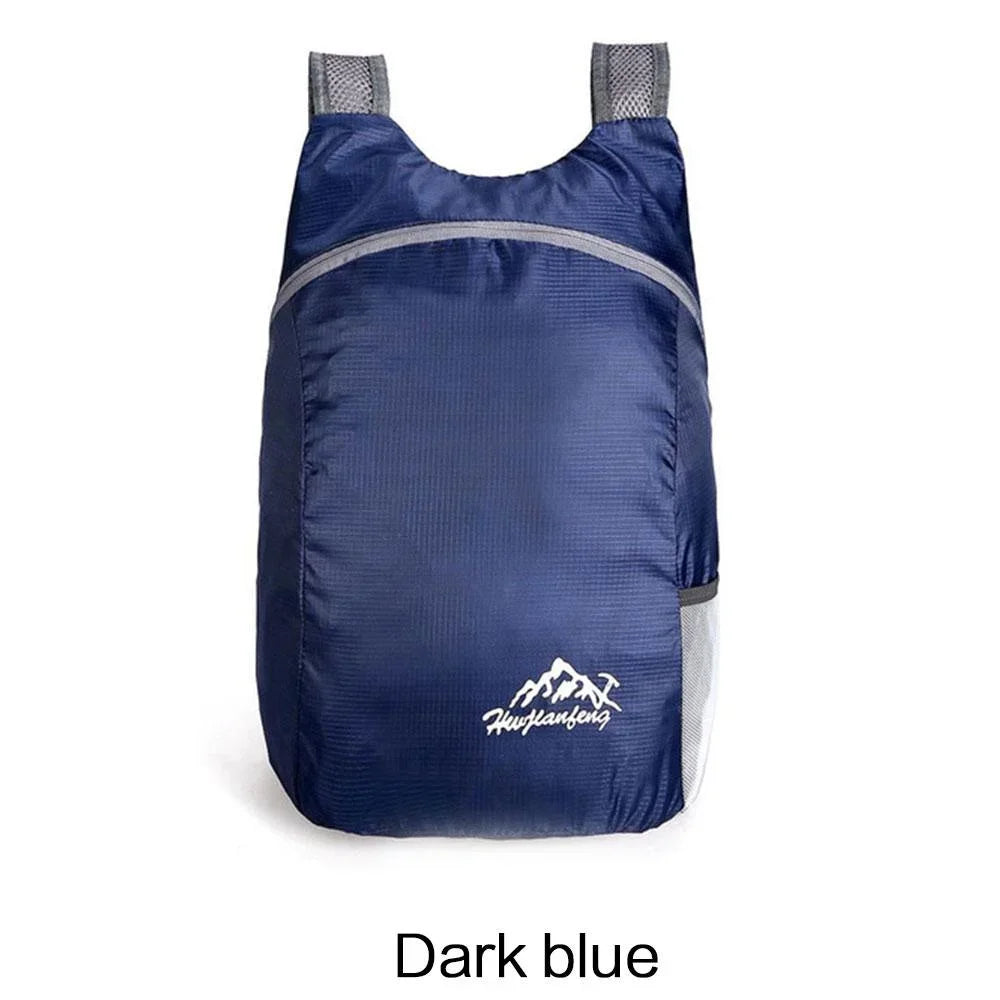 Outdoor Sports Backpack Foldable Waterproof Backpack Ultra Light Portable Travel Bag Suitable for Camping, Running, Fitness