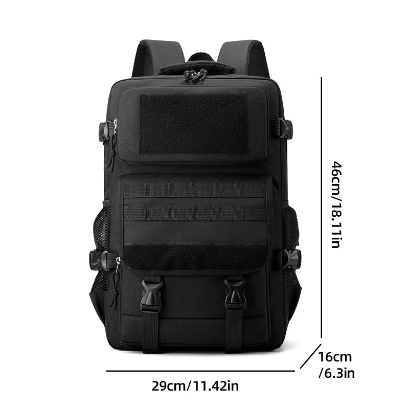 Fishing Tactical Backpack Outdoor Camping Climbing Hiking Rucksack Travel Molle Large Sport Bag School Student Knapsack