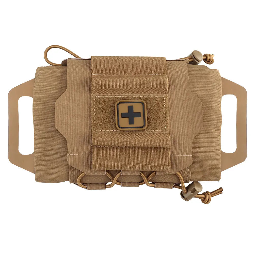 Rapid Deployment First-aid Kit,Tactical MOLLE Medical Pouch/IFAK Kit,Outdoor Hunting Camping&Travel Emergency Survival Care Pack