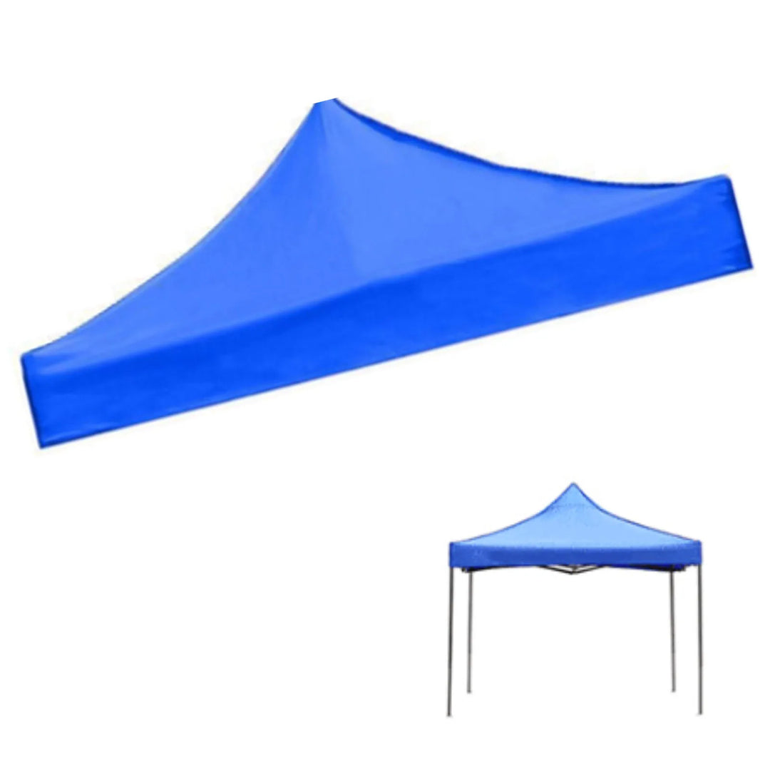 Canopy Top Cover Canopy Top Oxford Cloth 3x3m Blue Foldable UV Proof Rainproof Sunshade Cloth Cover UV Proof Canopy Top