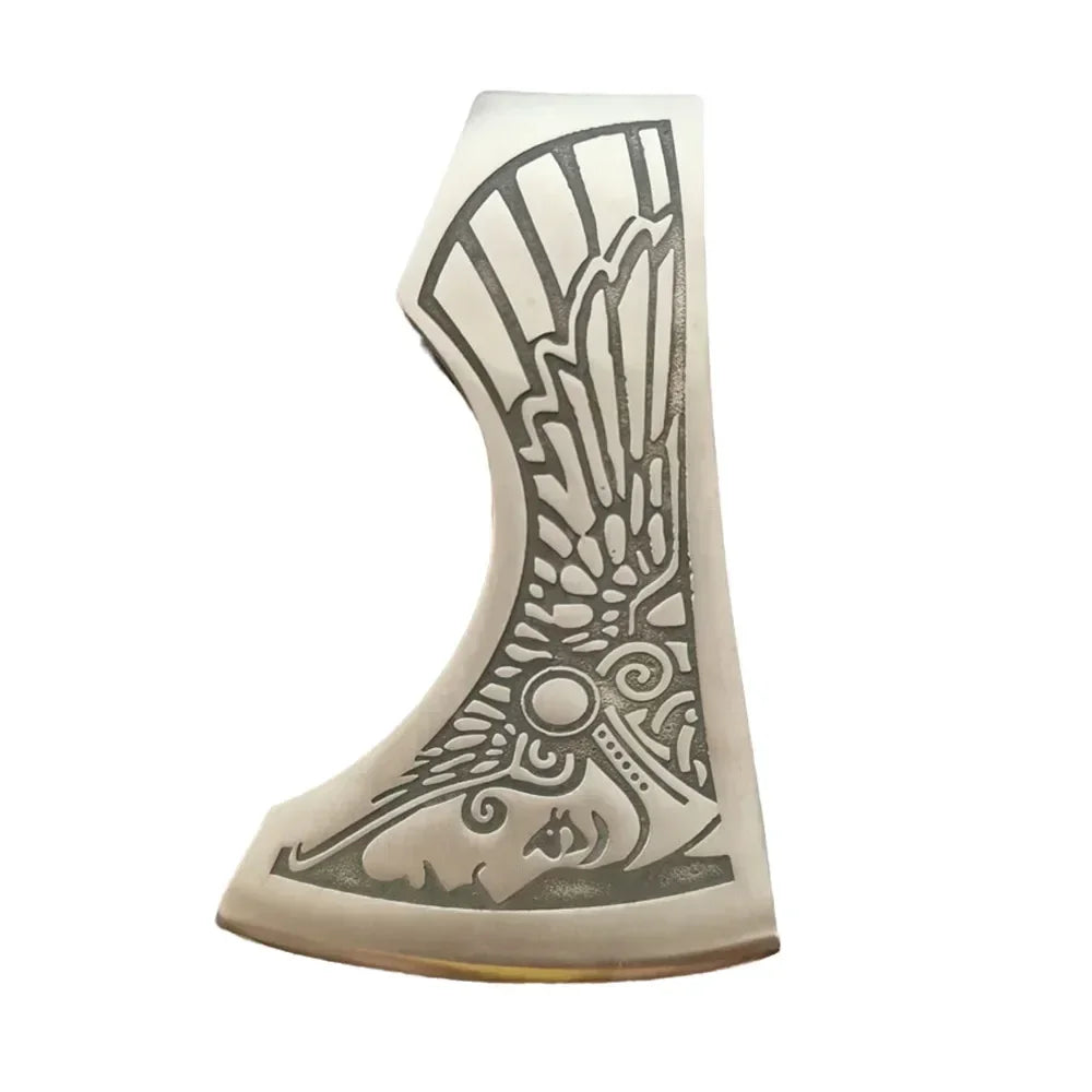 Jungle Goddess Pattern Axe Head Unsharpened for Outdoor Camping Axe Hand Axe Man Gift