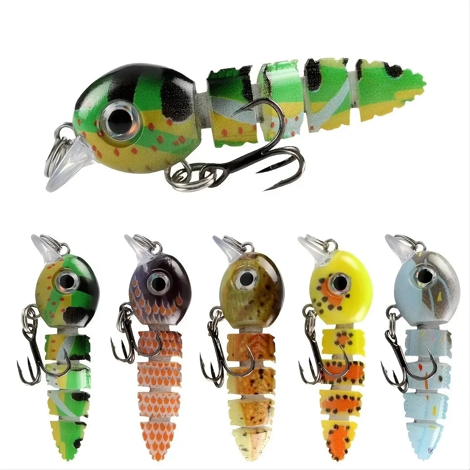 Small Fishing Lures Jointed Crankbaits Swimbait Sinking Wobbler for Pike Trout Bass Trolling Artificial Hard Bait Tackle