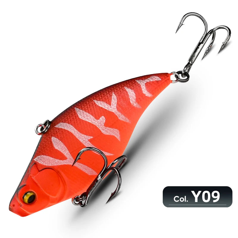 MEREDITH VIBRATION-X VIB 75mm 19g Wobblers Fishing Tackle Fishing Lures Vibration Bait for Full Depth Artificial Accessories