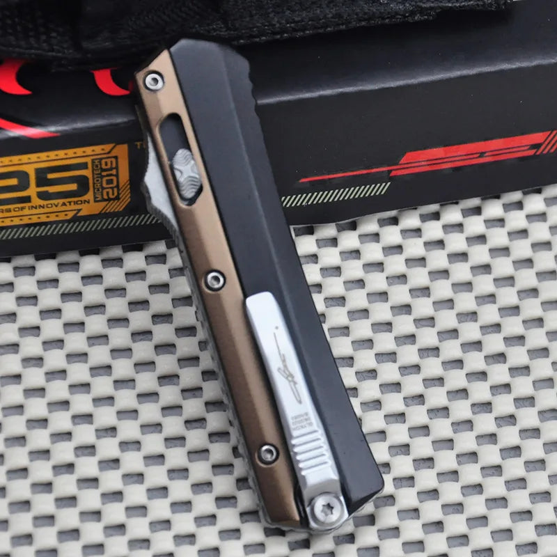 Glykon SERIES MINI MICRO Tactical OTF TECH M390 Steel Zinc Alloy Handle Outdoor Camping Self Defense Pocket Knives EDC Tools
