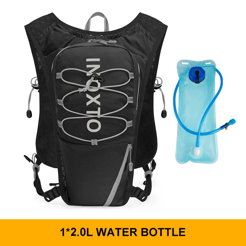 INOXTO 5L Lightweight Running Backpack Hydration Vest Running Bag Suitable for Bicycle Marathon Hiking Ultra-light and Portable