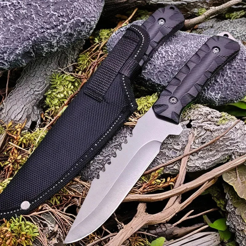 Outdoor Survival Knife Outdoor Survival Knife Camping Self-defense Tactics Survival Knife Portable Tactical Straight Knife