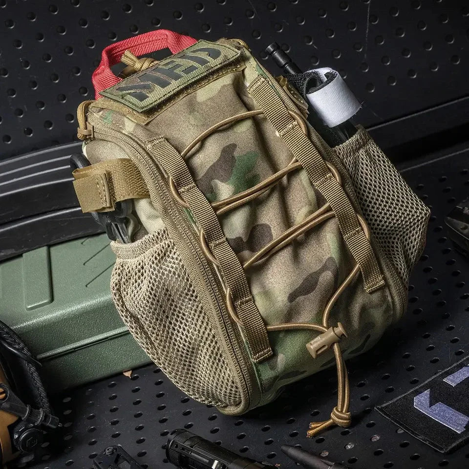 First Aid Pouch Survival Kit Tactical Quickly Disassemble IFAK Pouch Camping Hunting Bag Waist Bag Equipment