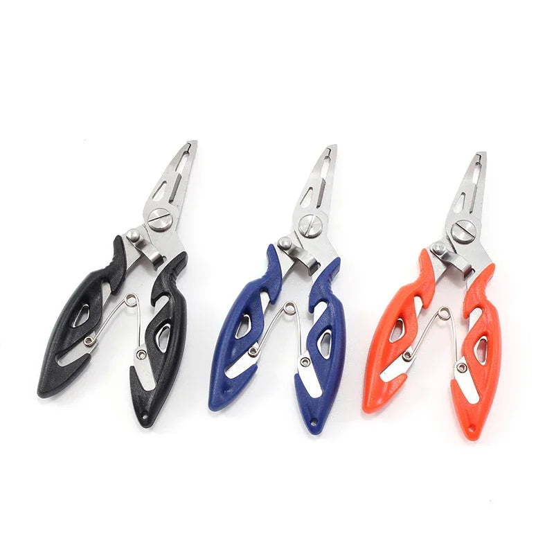 Multifunction Fishing Tools Accessories for Goods Winter Tackle Pliers Vise Knitting Flies Scissors 2021 Braid Set Fish Tongs