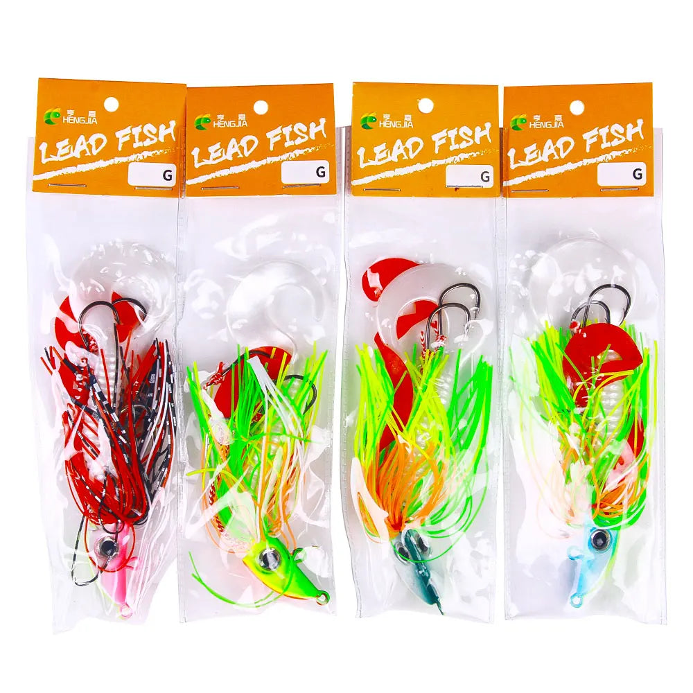 Buzzbait Bucktail Saltwater Jigs Flounder for Fluke Bass Bluefish Blackfish Seabass Offshore Slow Jigging Pitching Lures