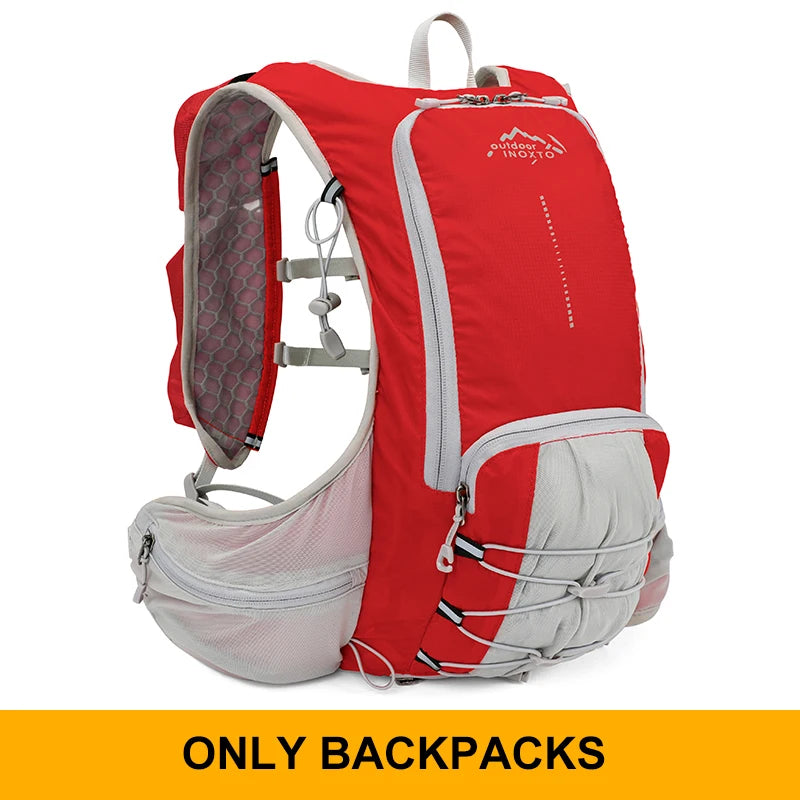 INOXTO lightweight men's and women's hydration backpack 15L, cycling backpack, off-road motorcycle mountaineering trail running