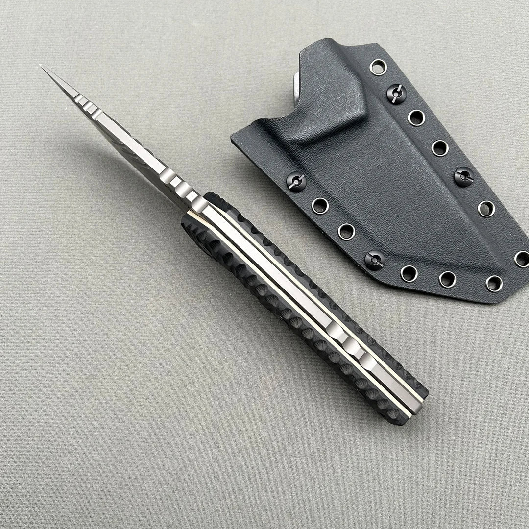 Miller M7 Straight knife D2 Survival Tactical Gear Defense Outdoor jungle Hunting Camping Pocket Sharpness durability knife