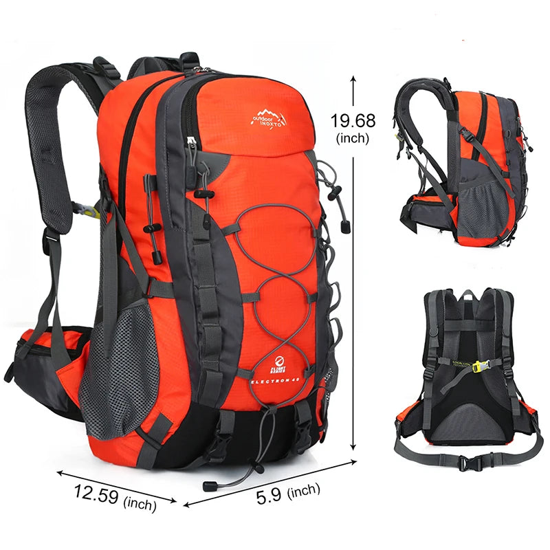 Hiking Backpack Storage Bag Sturdy 40 liter Bag Travel Tactical Backpack Trekking Backpack Hiking Camping Military Backpack