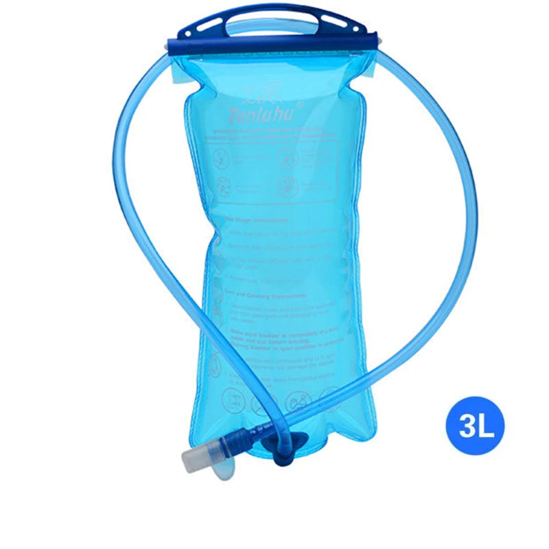 Outdoor Soft Reservoir Water Bladder Hydration Pack Water Storage Bag - 1.5L 2L 3L Running Hydration Equipments