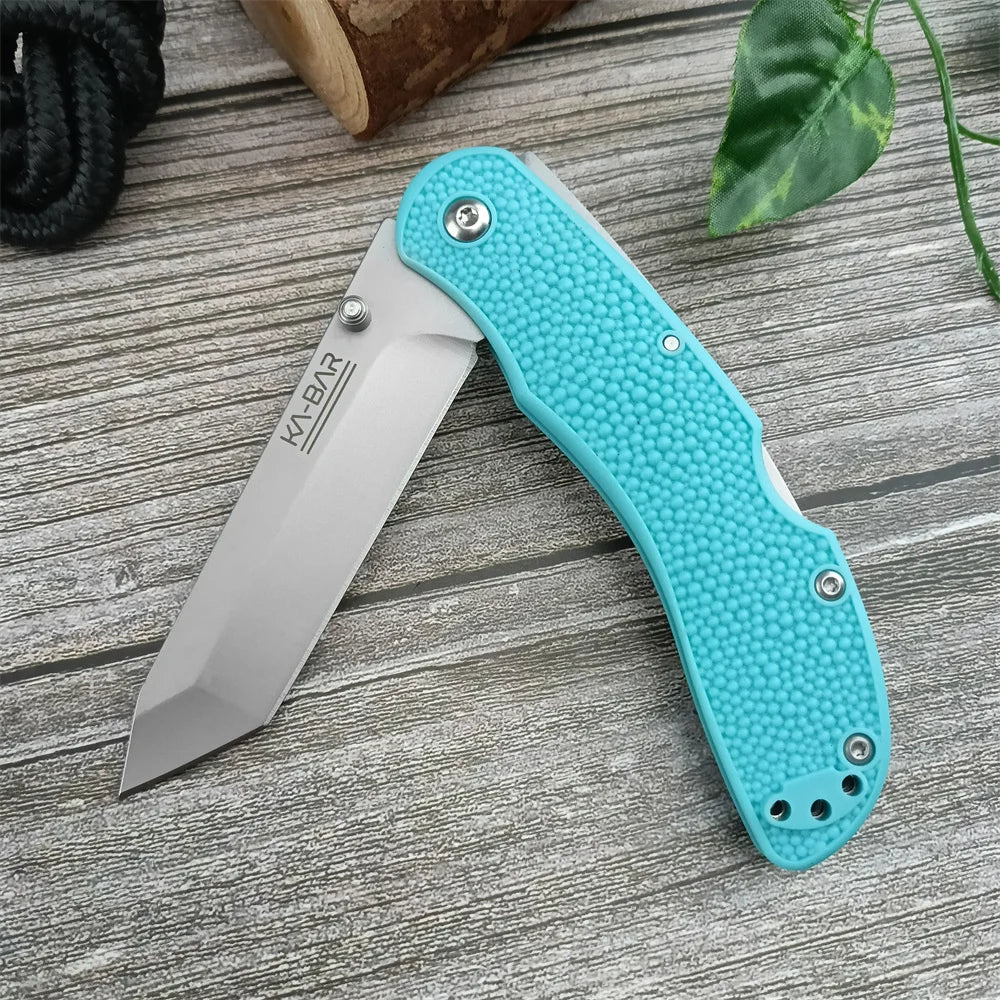 KB 5698SF Folding Pocket Knife 440C Blade Nylon Fibre Handle Ultra-Durable Stainless Steel Outdoor Camping Self-defense Knives