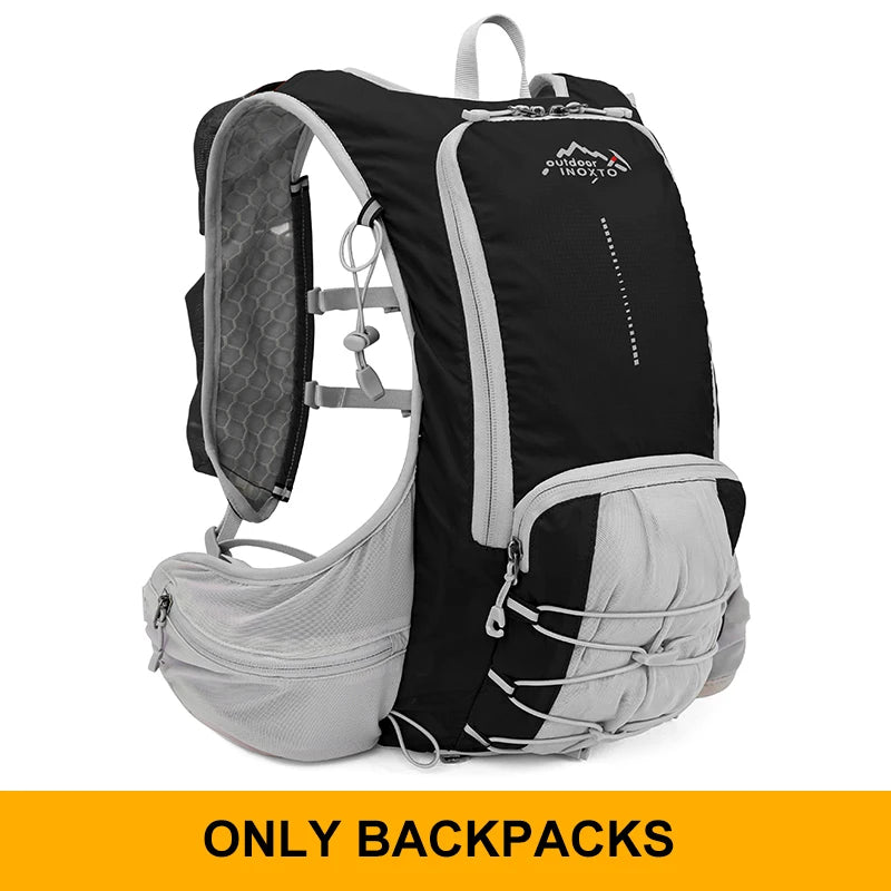 INOXTO lightweight men's and women's hydration backpack 15L, cycling backpack, off-road motorcycle mountaineering trail running
