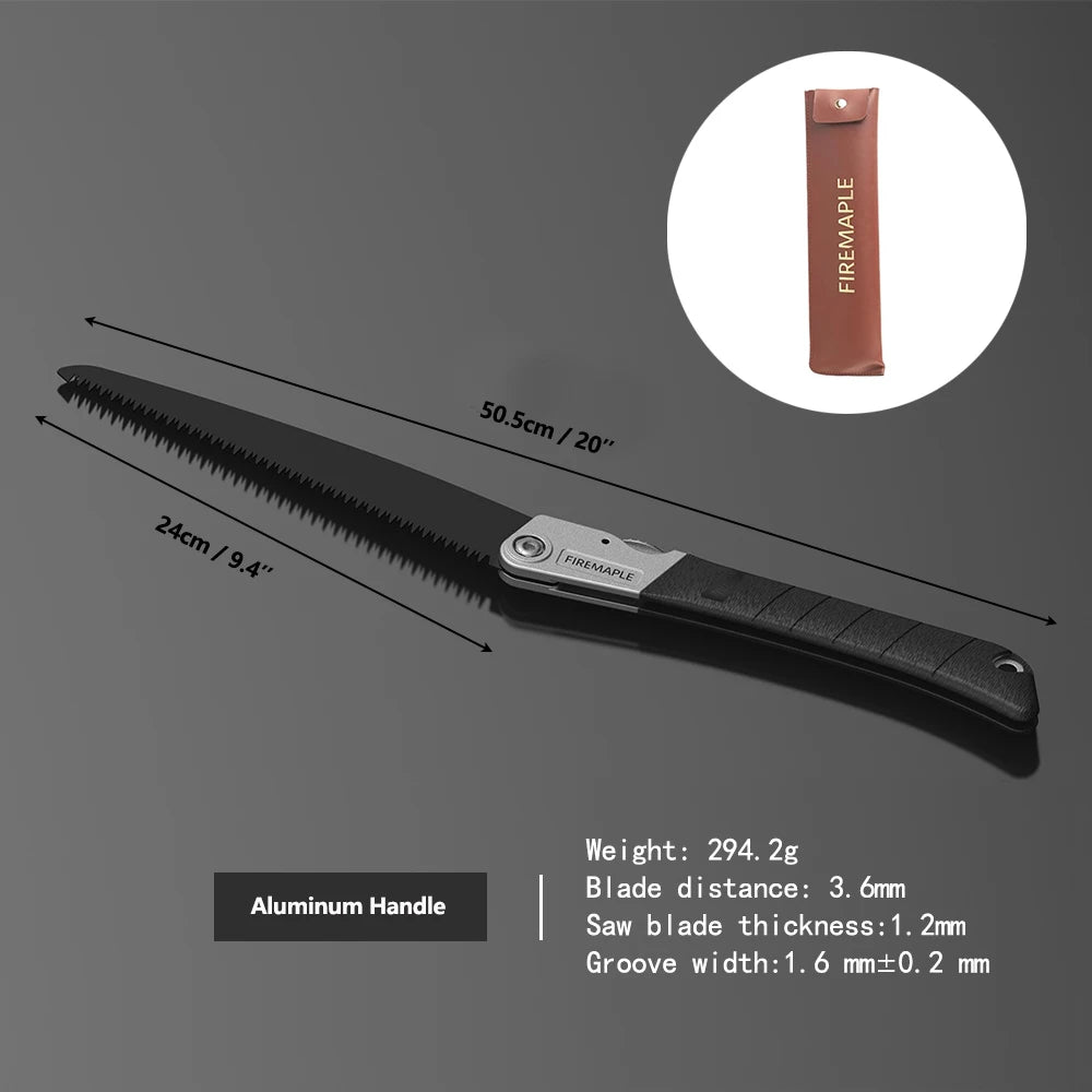 Fire-Maple Hand Saw Woodworking Folding SK-4 Hacksaw Sharp Camping Saw Portable Hand Tools Multifunctional Outdoor Logging Saw