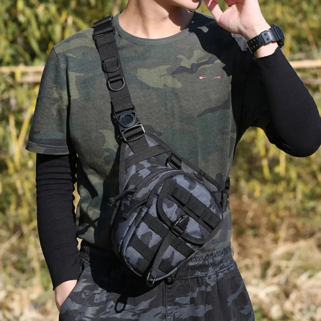 Fishing Lure  Fishing Tackle Leg Pocket Multifunctional Tactical Waist Pack Cycling Chest Bags Outdoor Travel Crossbody