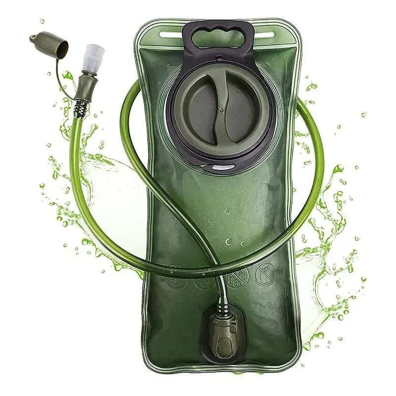 Leak-Proof & Durable Hydration Bladder: Ultimate Water Solution for Hiking, Cycling, & Running Adventures 2L