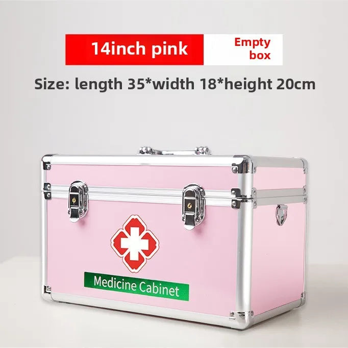 First aid kit for home use, always equipped with a complete set of emergency storage box for first aid visits