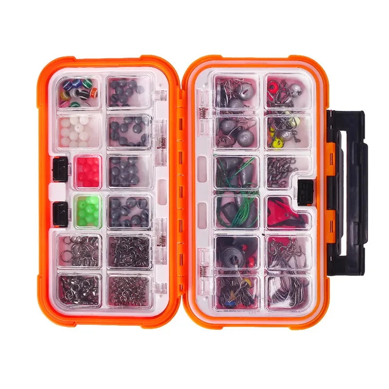 WEIHE 308pcs fishing accessory combo fishing accessories kit pesca tackle box fishing products for outdoor activity