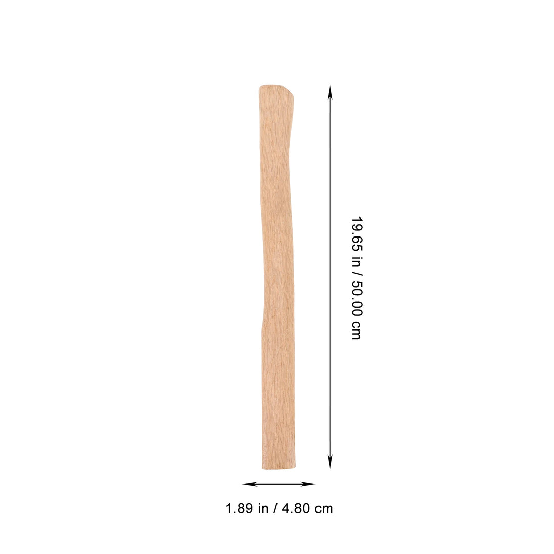 Wooden Axe Handle Replacement Wooden Hickory Handle Long Curved Solid Durable Axe Handle For Hatchet Home Farm Garden Axe