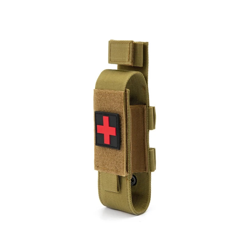 Tourniquet Holder IFAK Pouch Small Trauma First Aid Pouch Tourniquet Holder Survival Accessories  Protection Survival Gear